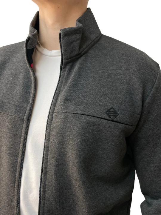 Bluza rozpinana z kieszonką szara.jpeg