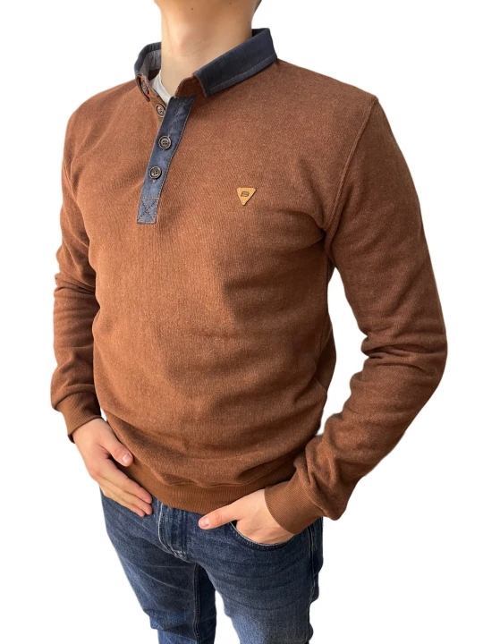 Bluza kan polo kołnierz ceglasty.jpeg