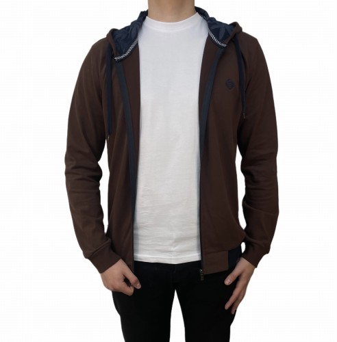 Bluza rozpinana z kapturem czerwień.jpeg