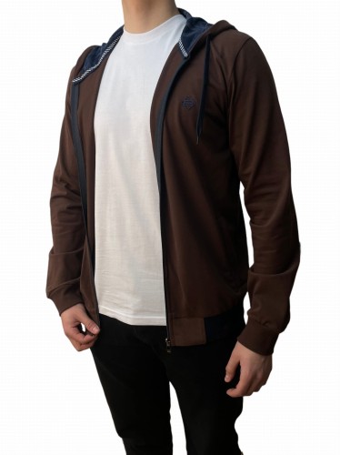 Bluza rozpinana z kapturem czerwień.jpeg