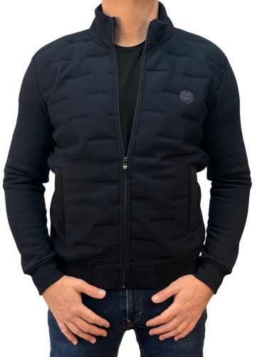 Bluza pikowana rozpinana granat.jpeg