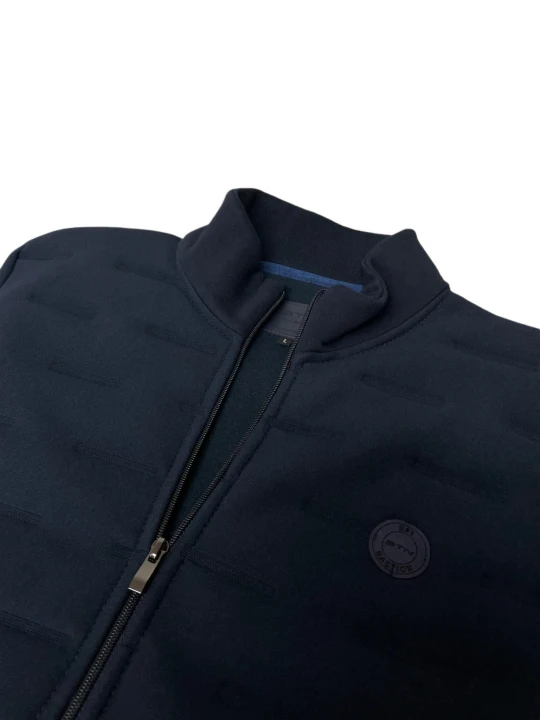 Bluza pikowana rozpinana granat.jpeg