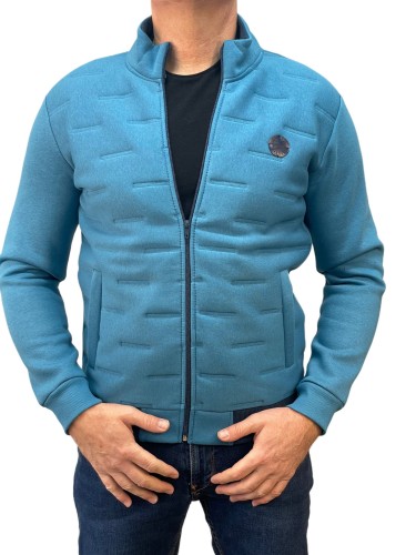 Bluza pikowana rozpinana jasny niebieski.jpeg