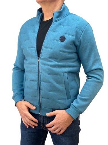 Bluza pikowana rozpinana jasny niebieski.jpeg